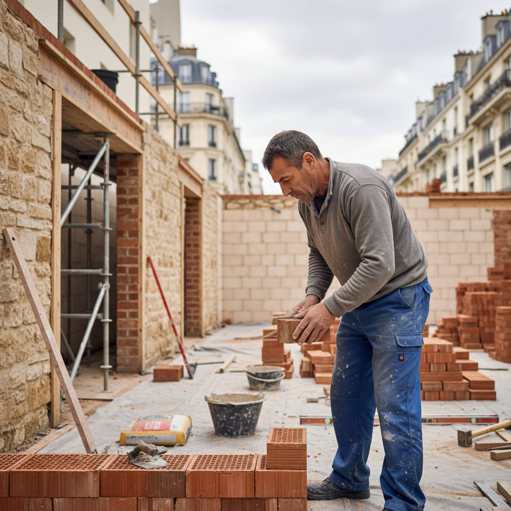 Maçon Paris : Trouver un Artisan Qualifié et Obtenir un Devis 2026