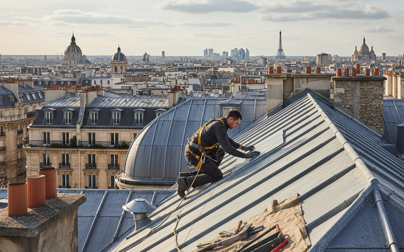 Couvreur Paris : Devis Gratuit, Chantier en 48h