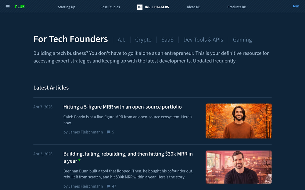 image for Indie Hackers image for Indie Hackers