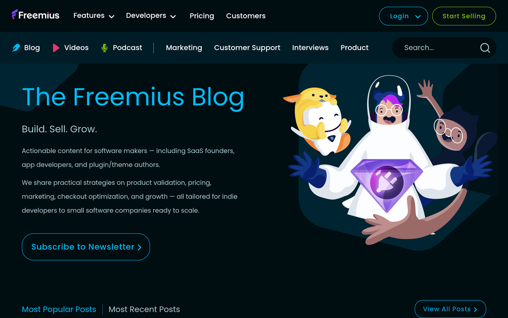image of Freemius Blog