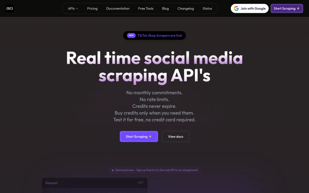 image of Scrape Creators image of Scrape Creators