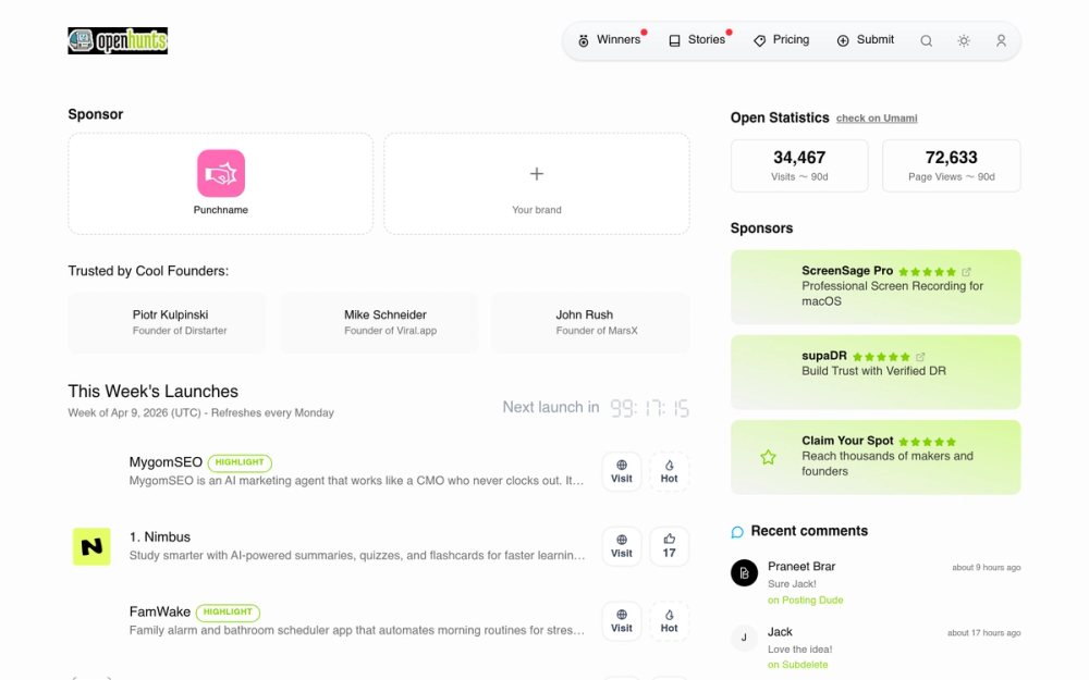 image for OpenHunts image for OpenHunts