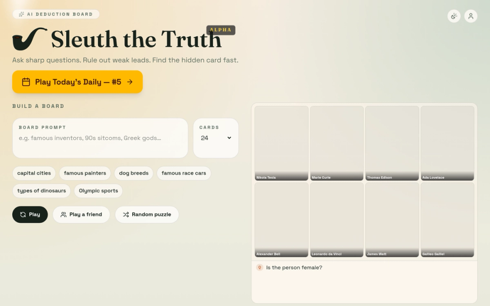 image of Sleuth the Truth