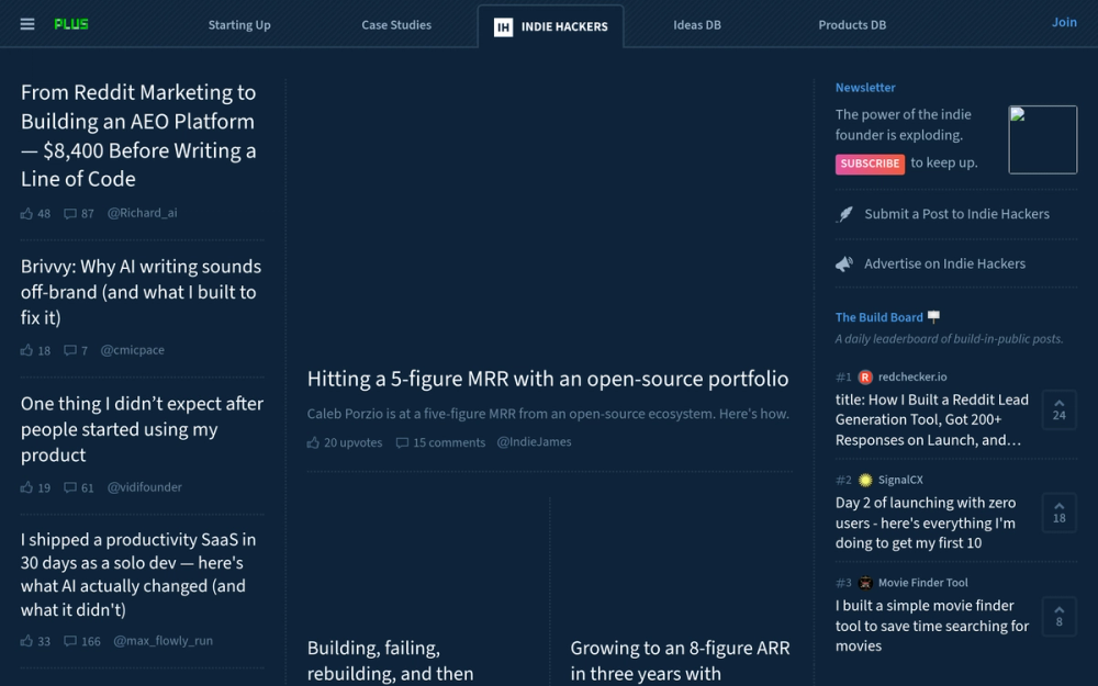 image of Indie Hackers