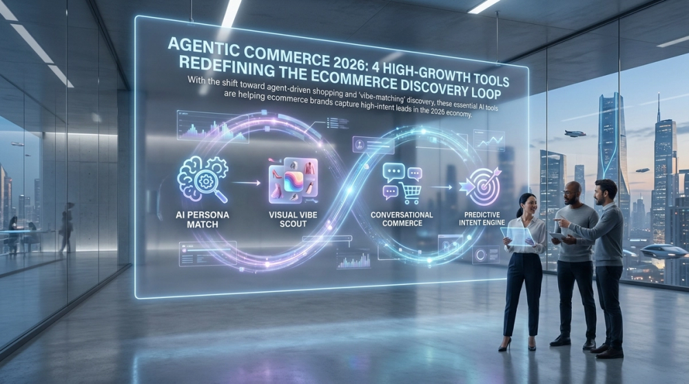 Agentic Commerce 2026: 4 High-Growth Tools Redefining the Ecommerce Discovery Loop