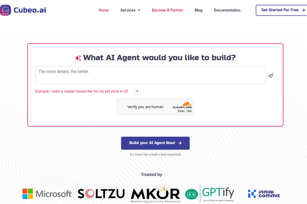 Official screenshot of Cubeo