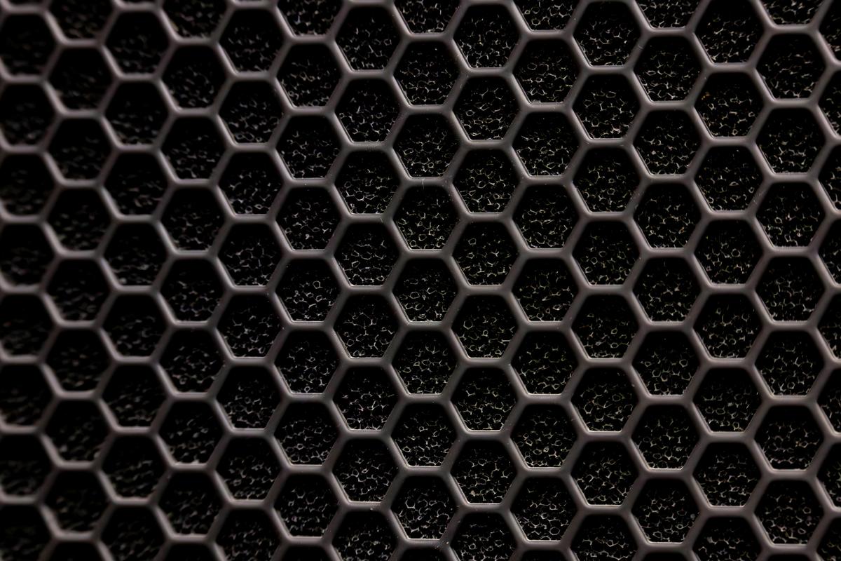 Pickleball paddle core and construction detail on a manufacturing line