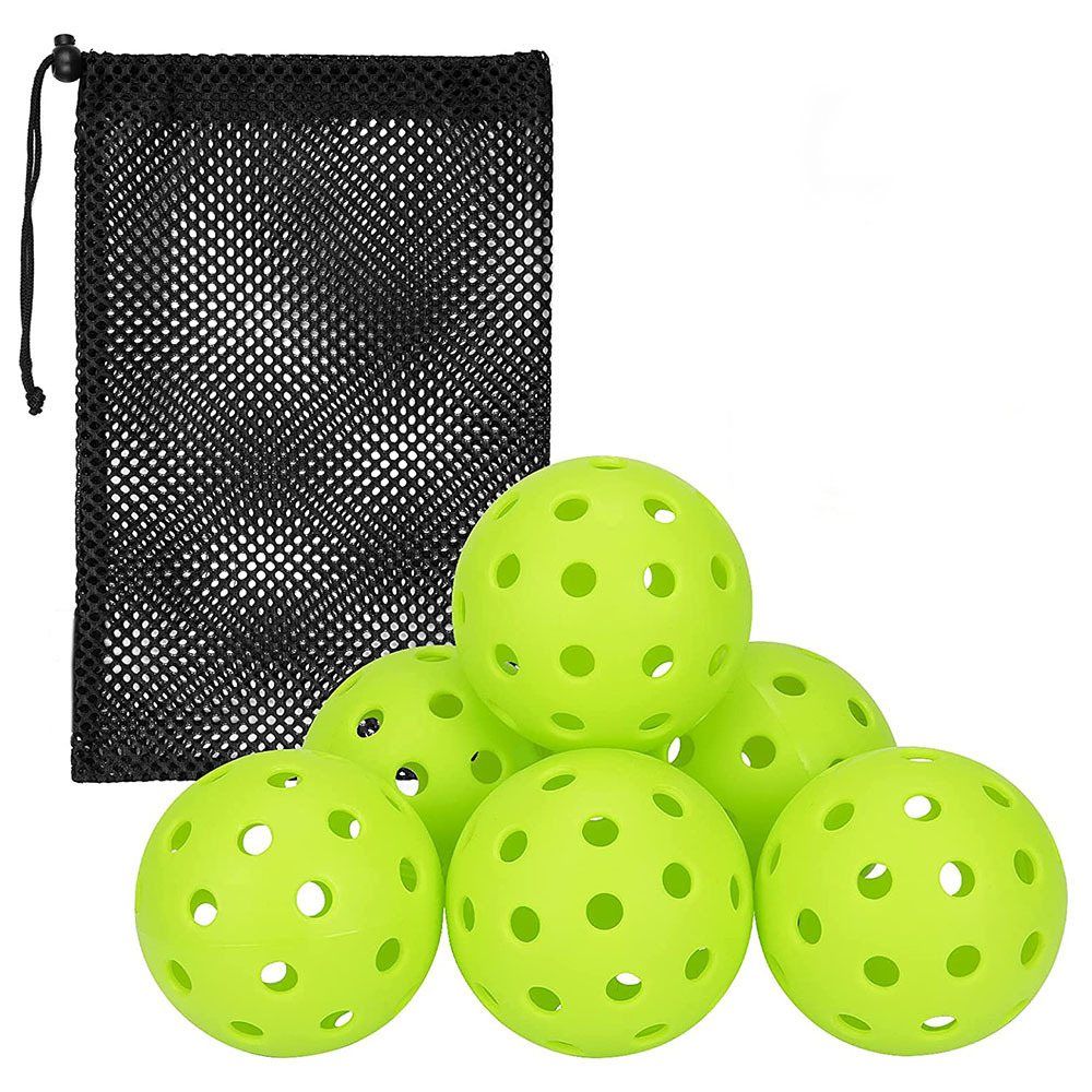 Branded mesh sleeve packaging for pickleballs, a low-cost private-label format for online retail