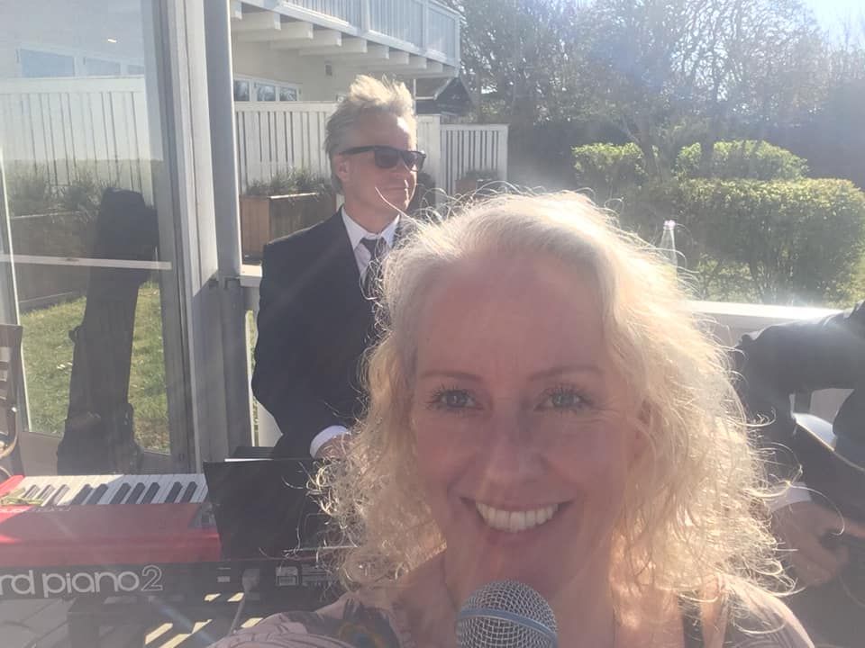 Live concert on a summer day