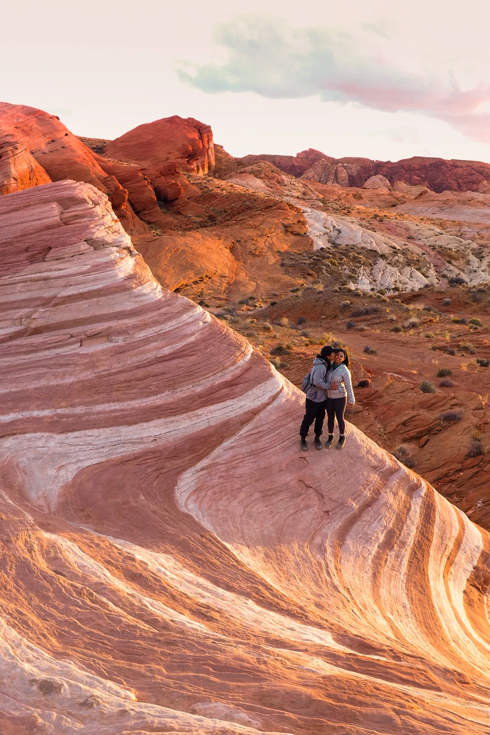 Brenden and Demeris on the Fire Wave at Valley of Fire — Our Roaming Reels