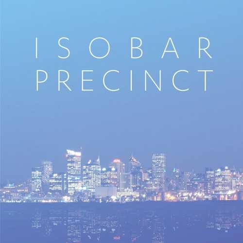 book cover with a blue-tinted image of a skyline