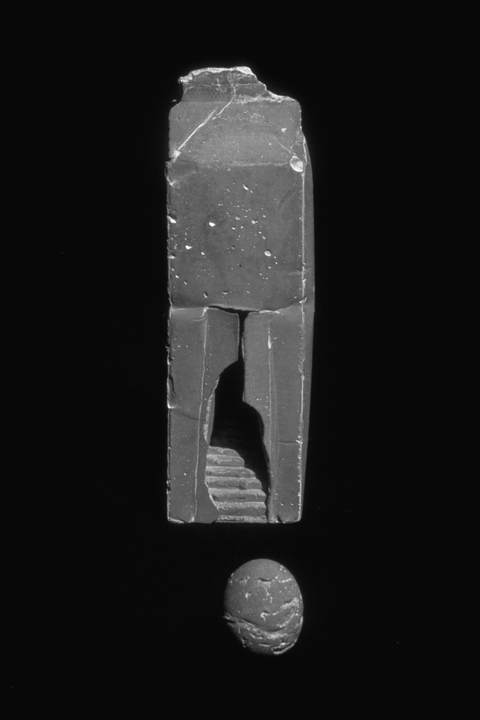 Small plaster sculpture