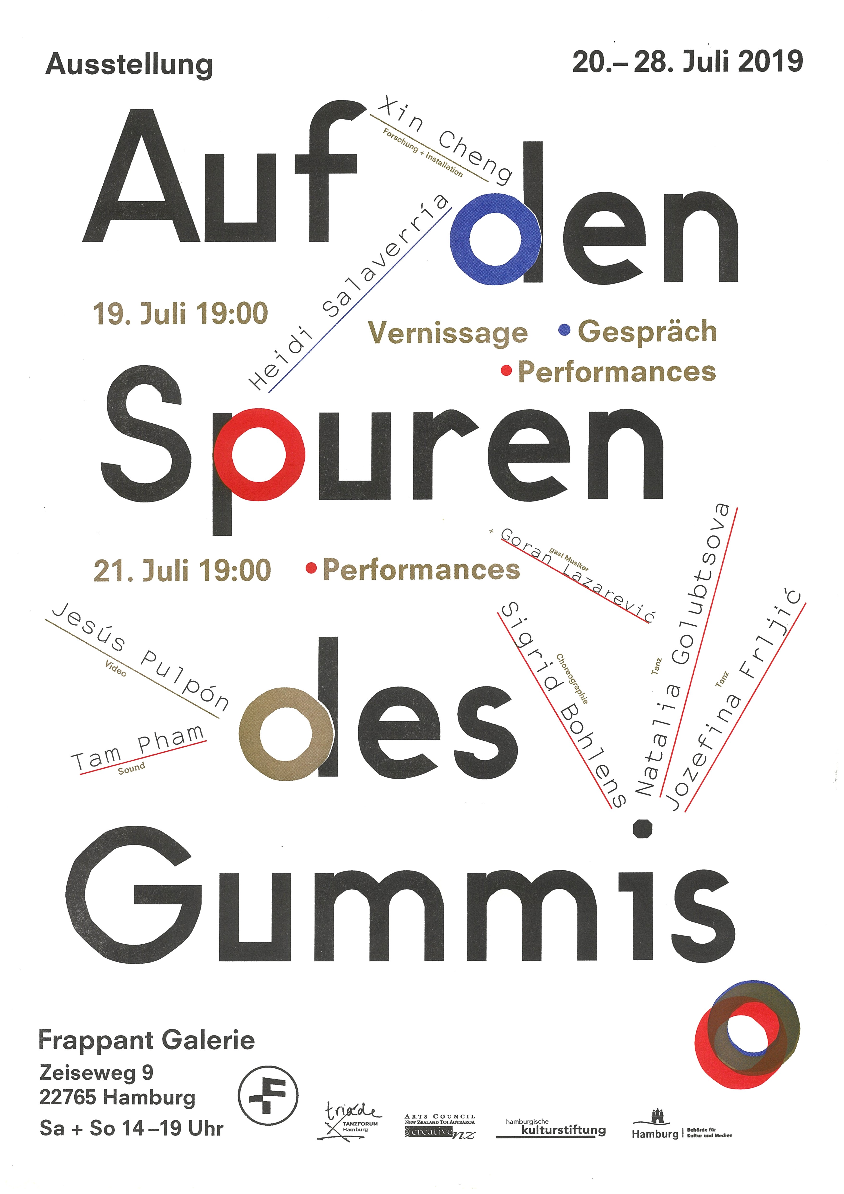 Poster featuring text of different sizes. 