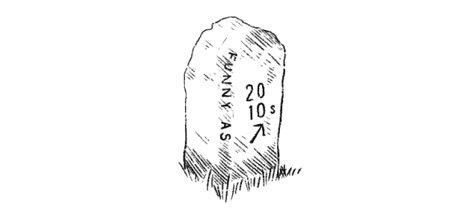 Illustration of a milestone.