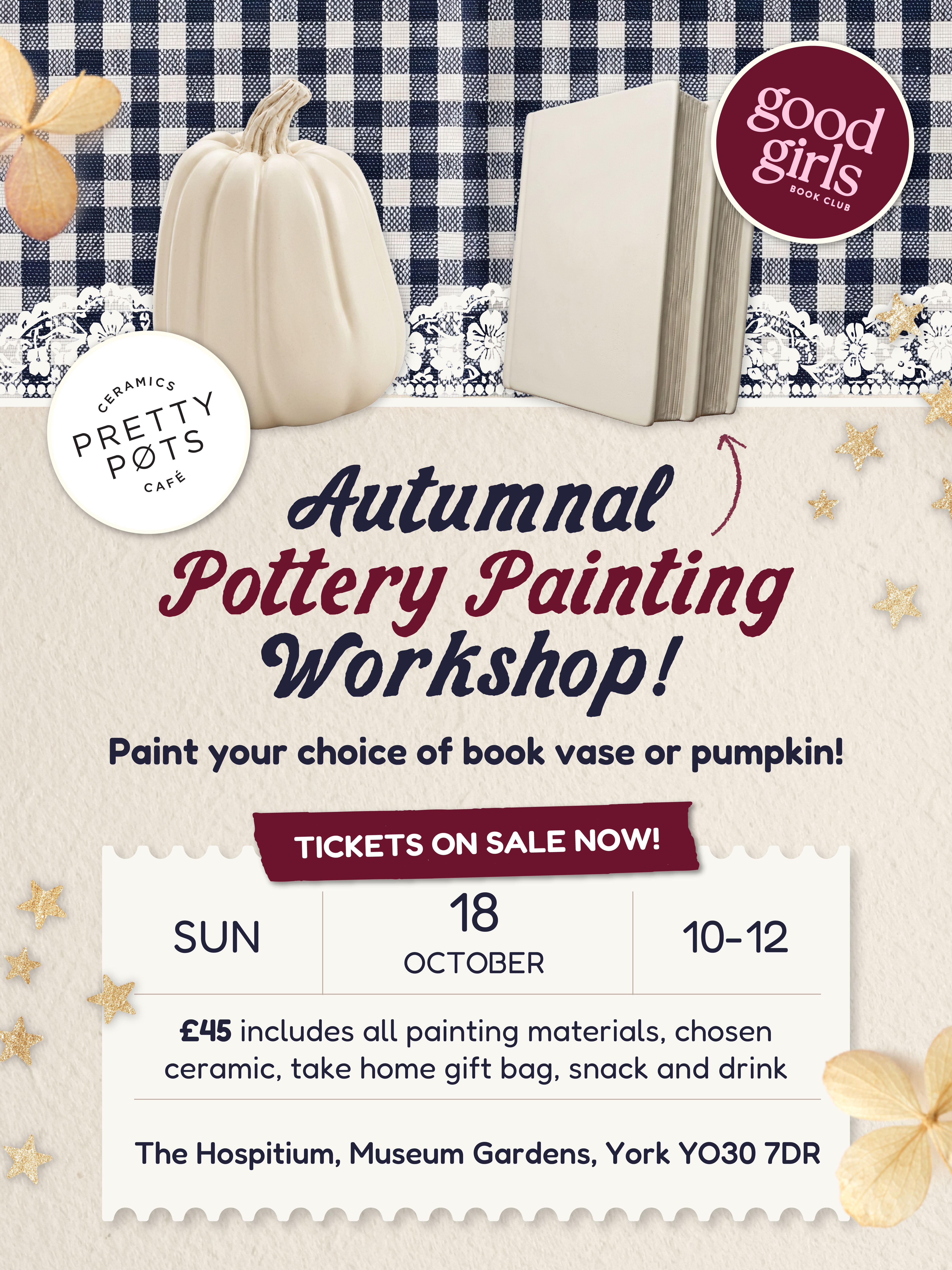 Autumnal Pottery Painting
