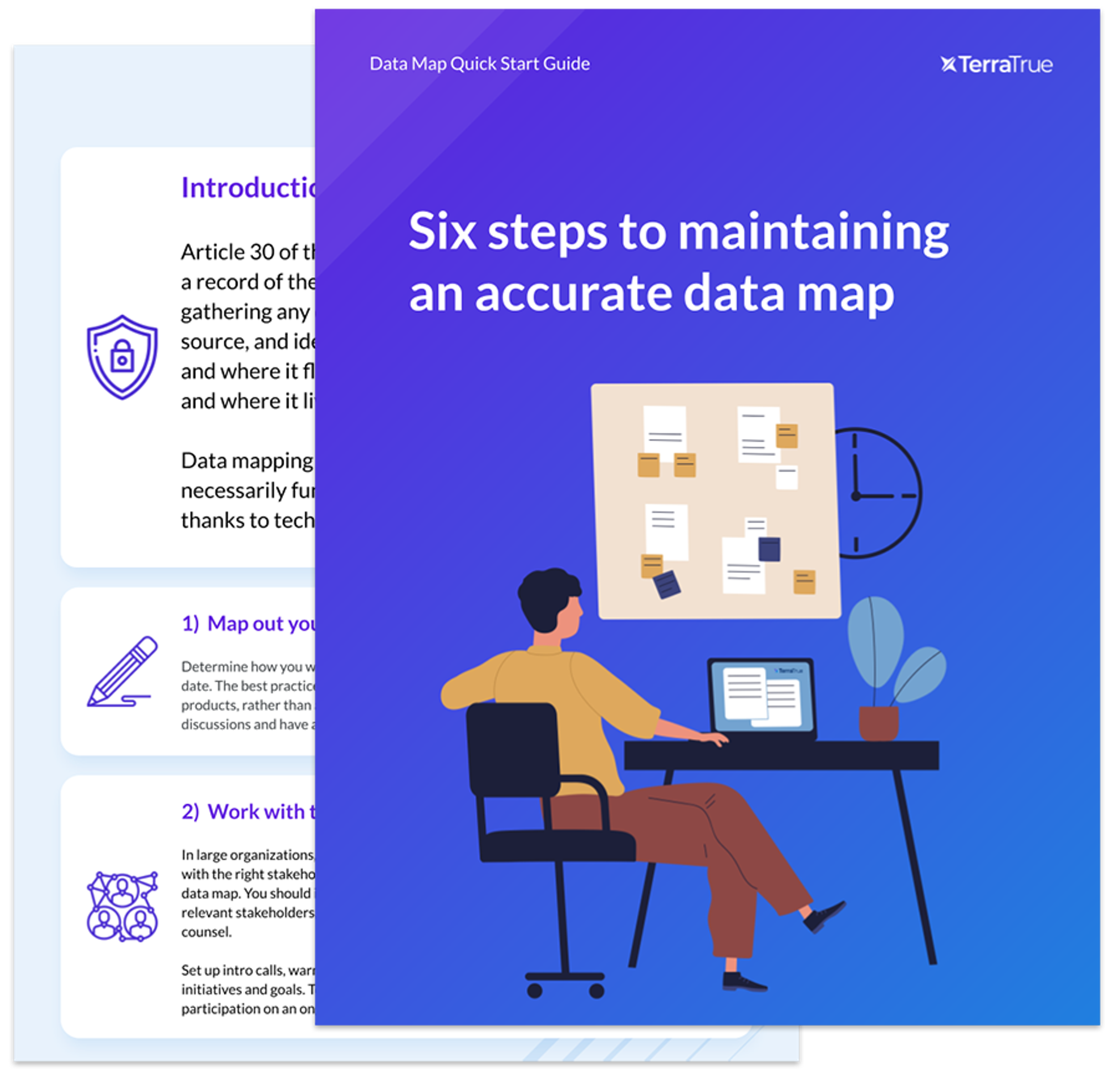 Six steps to maintain an accurate data map