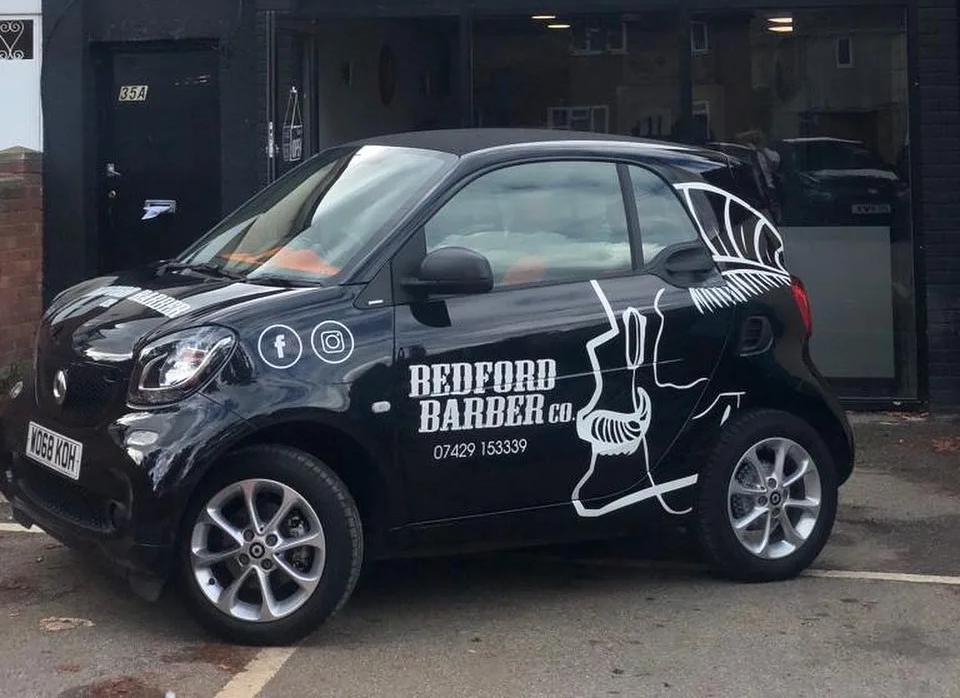 bedford barber co car