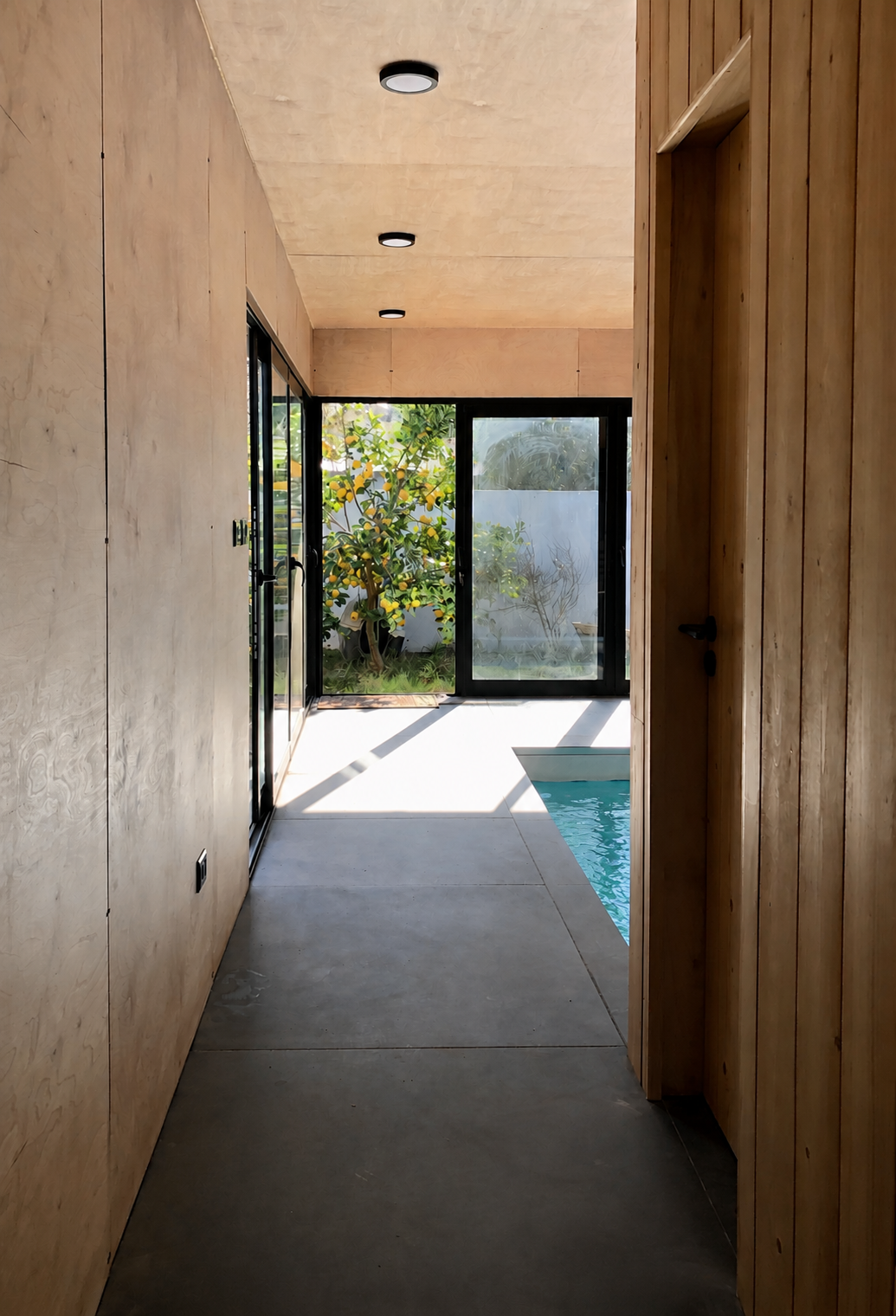 Diálogo entre el interior y el exterior. Arquitectura interior. Naturaleza
