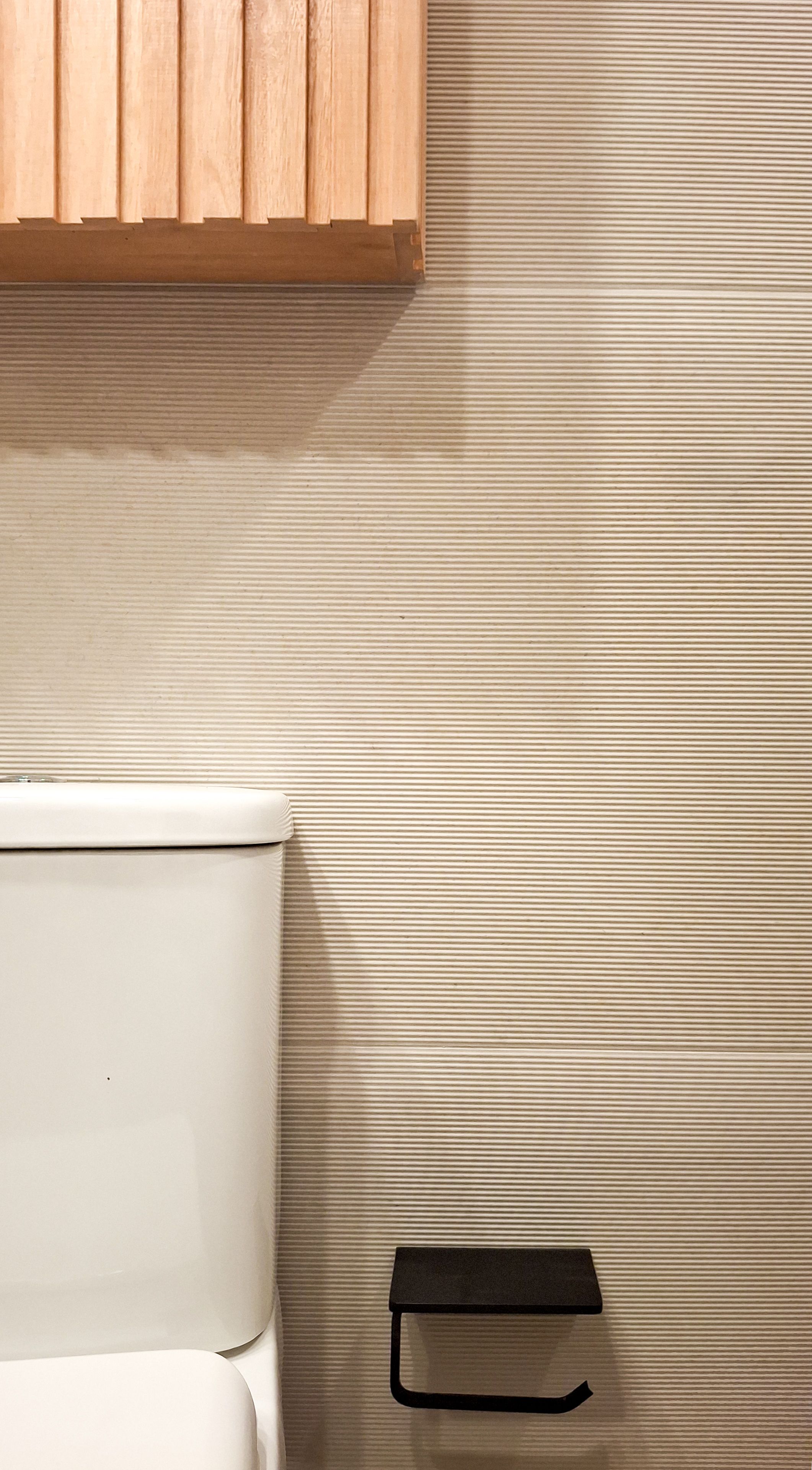 Detalle de texturas en Toilette