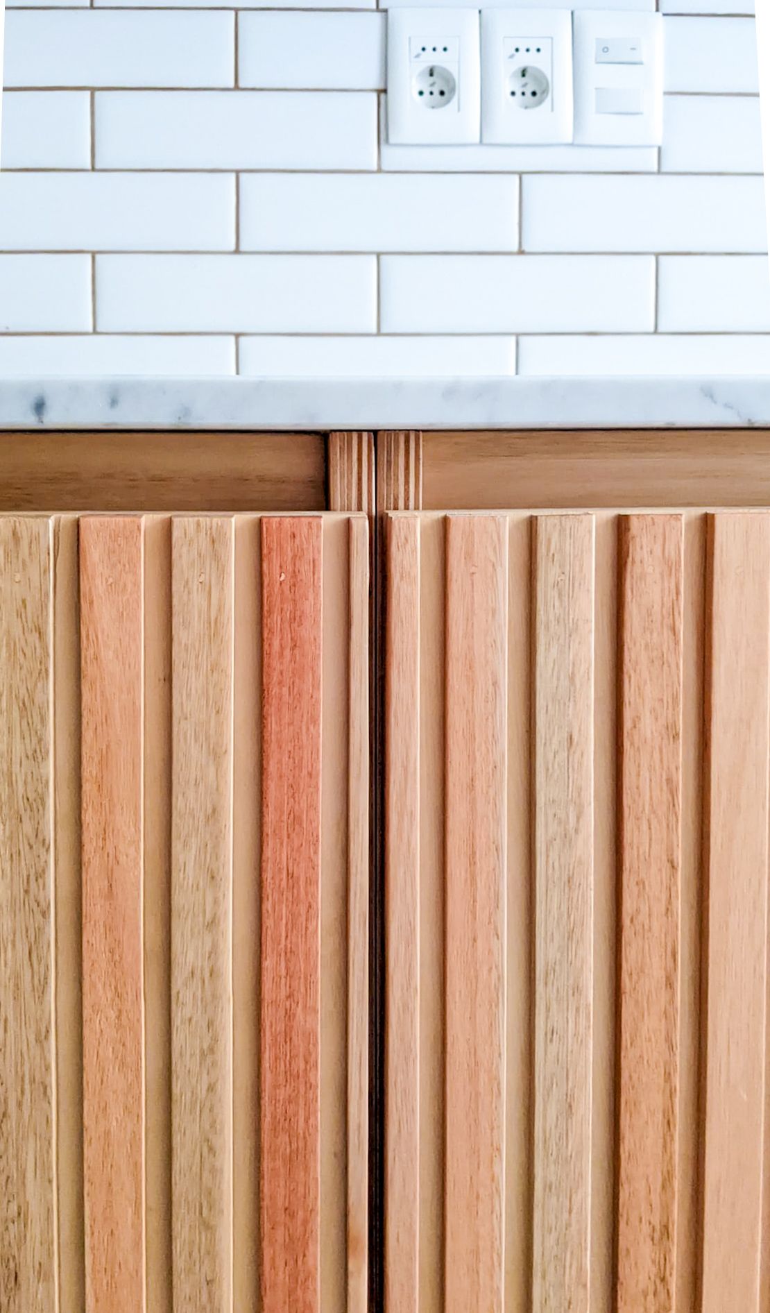 Detalle de mesada de cocina.