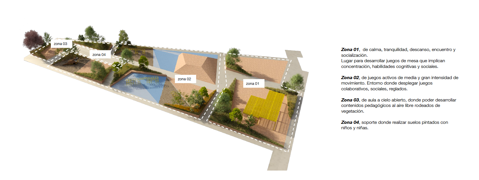 Proyecto patio escolar