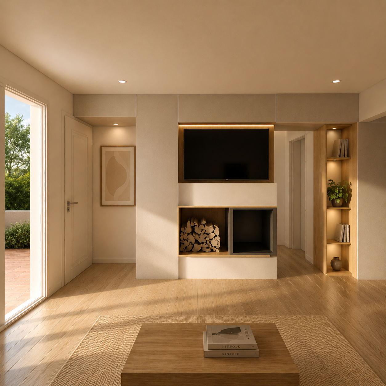 Diseño espacio estar