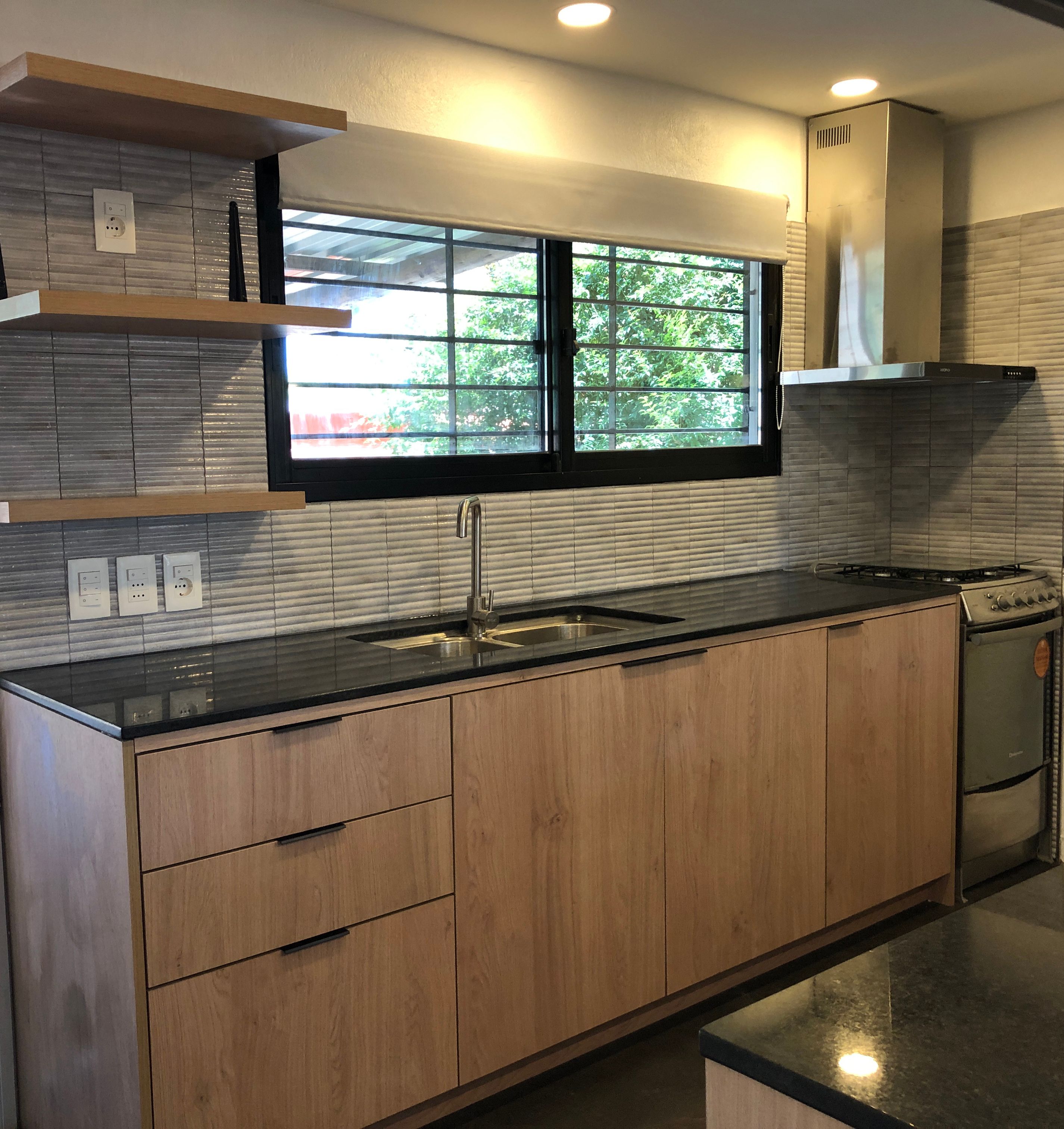 Cocina integrada. Diseño interior