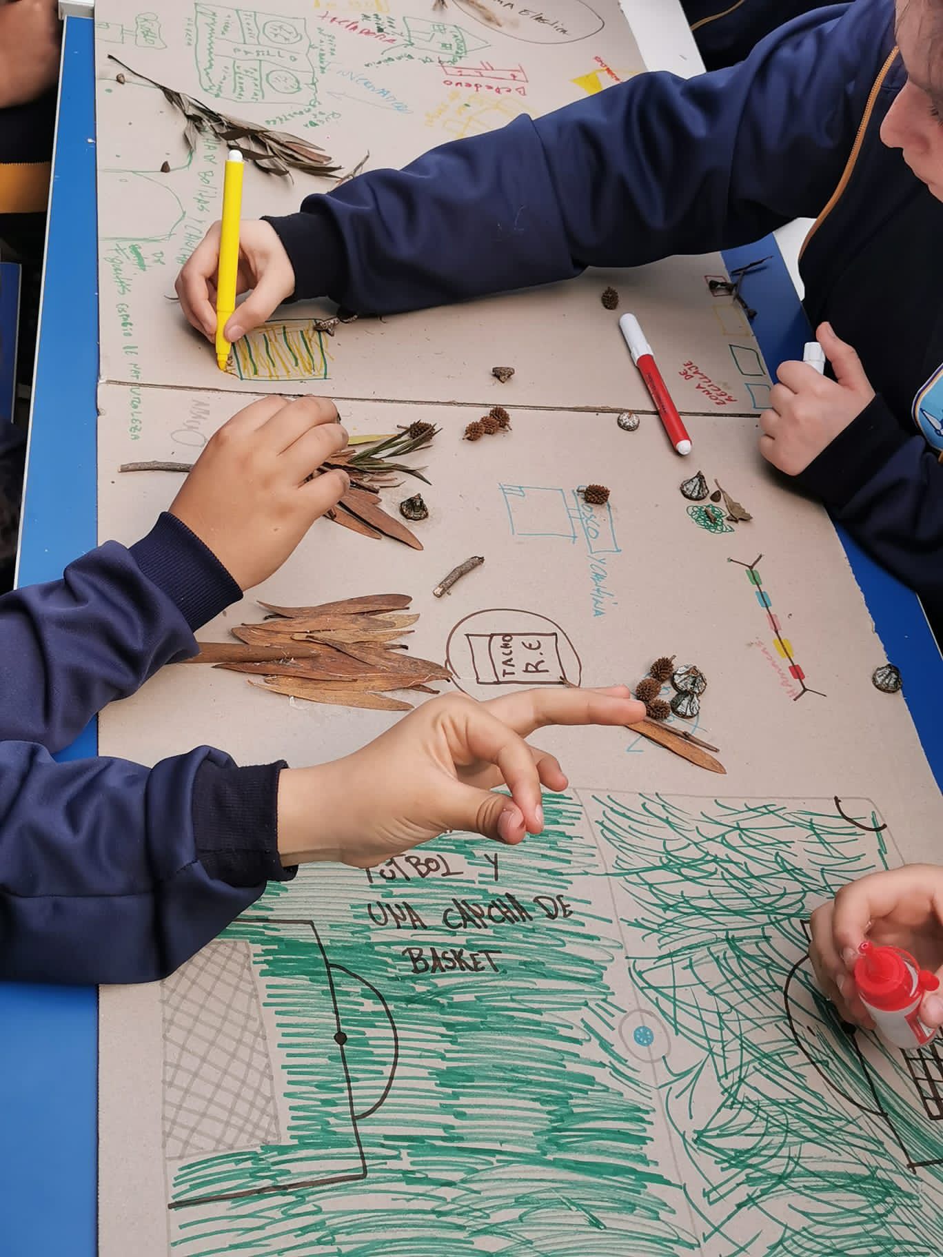 Proceso participativo con niños y niñas diseño de patio escolar