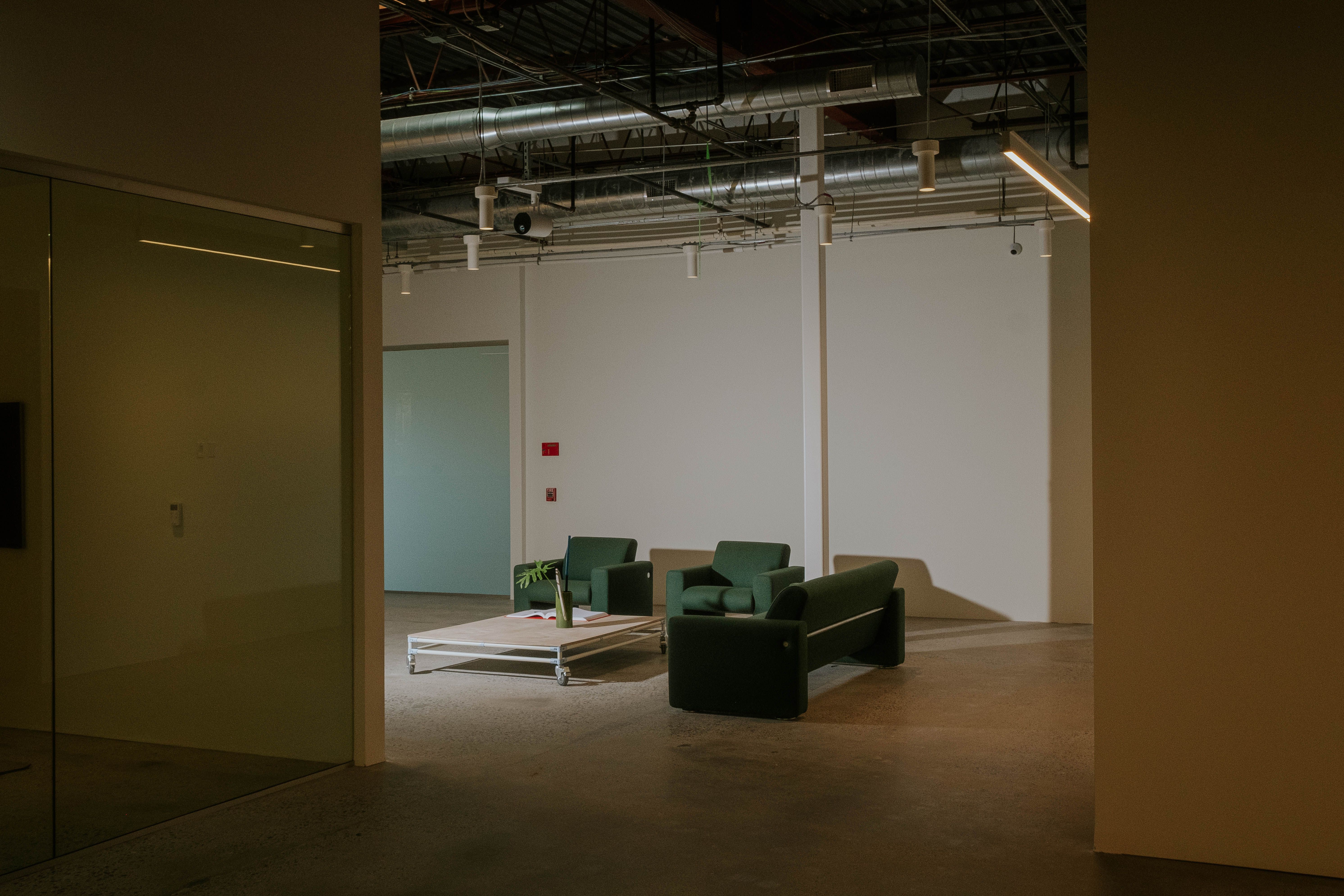 View of RBW lobby furniture from RBW lounge