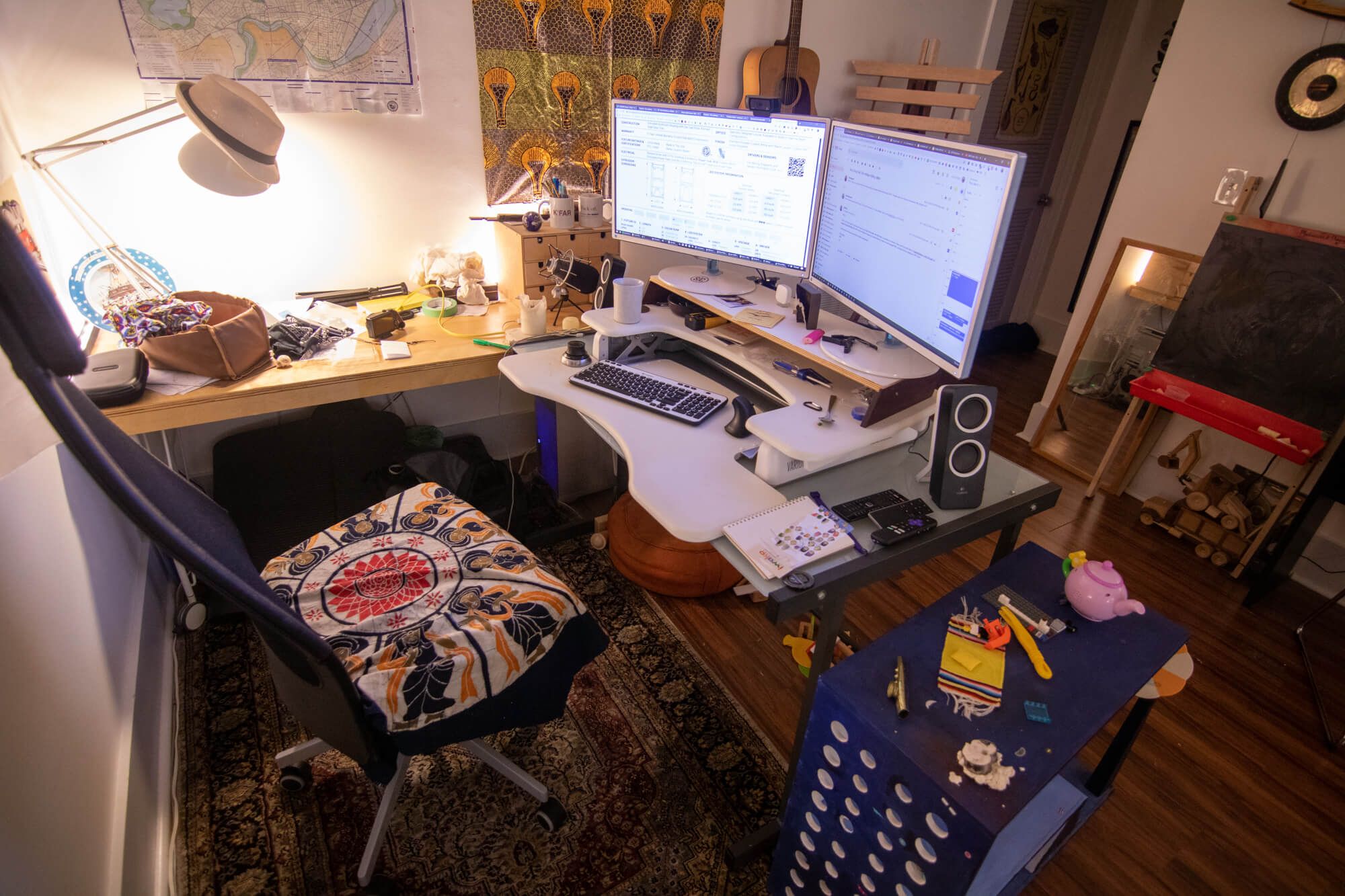 Dan's current home office setup