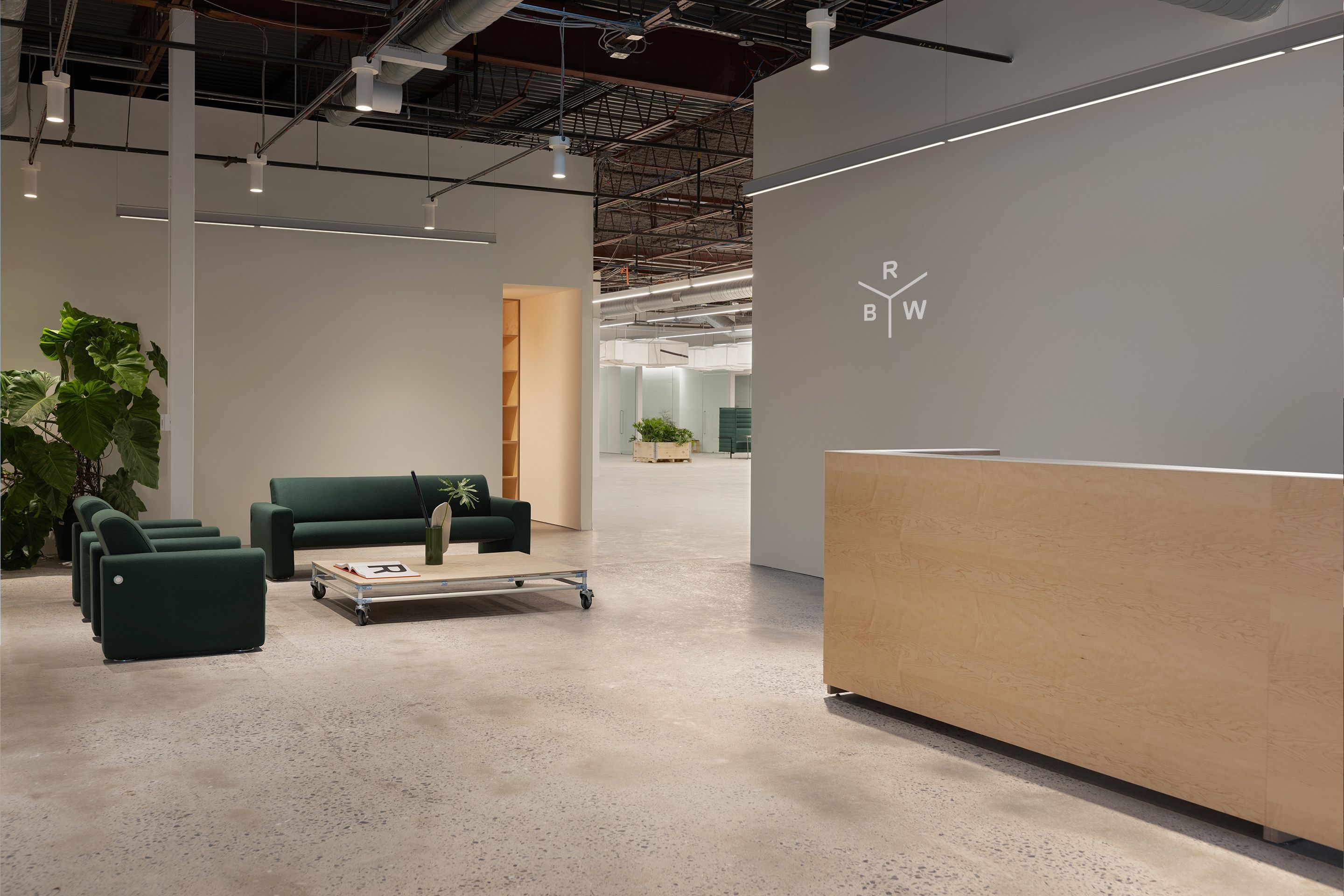 Lobby of RBW Factory fully furnished and constructed