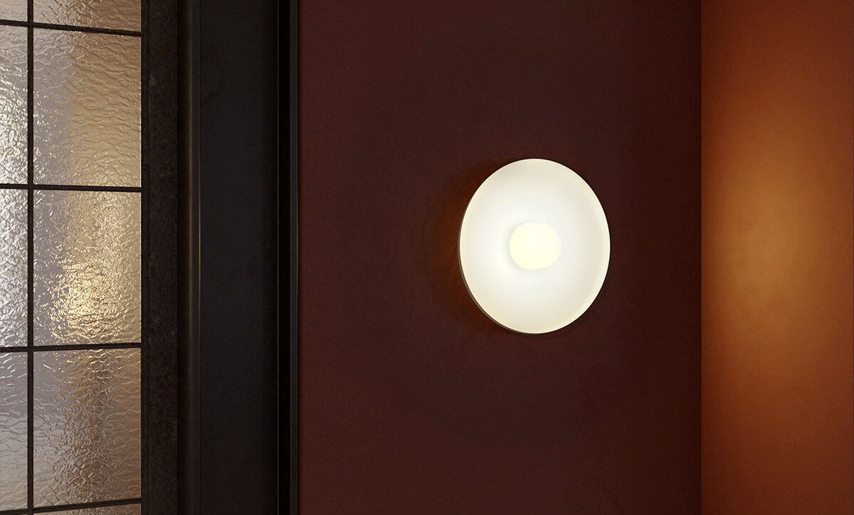 RBW XR — Created by Tom Hancocks. Hoist sconce, cream white 21" shade 