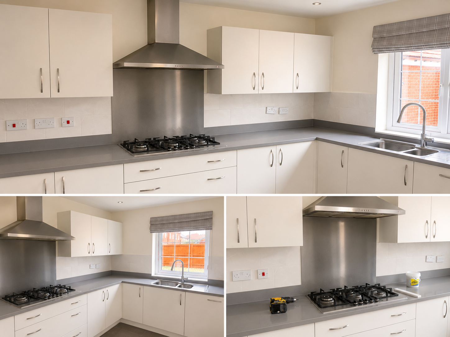 After: Kitchen splash back 