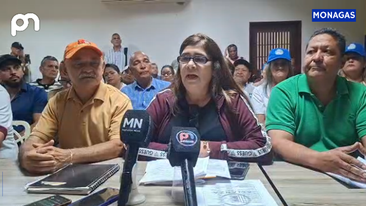FUERZAS UNITARIAS EN MONAGAS EXIGEN JUSTICIA Y LIBERTAD PARA LOS PRESOS POLÍTICOS