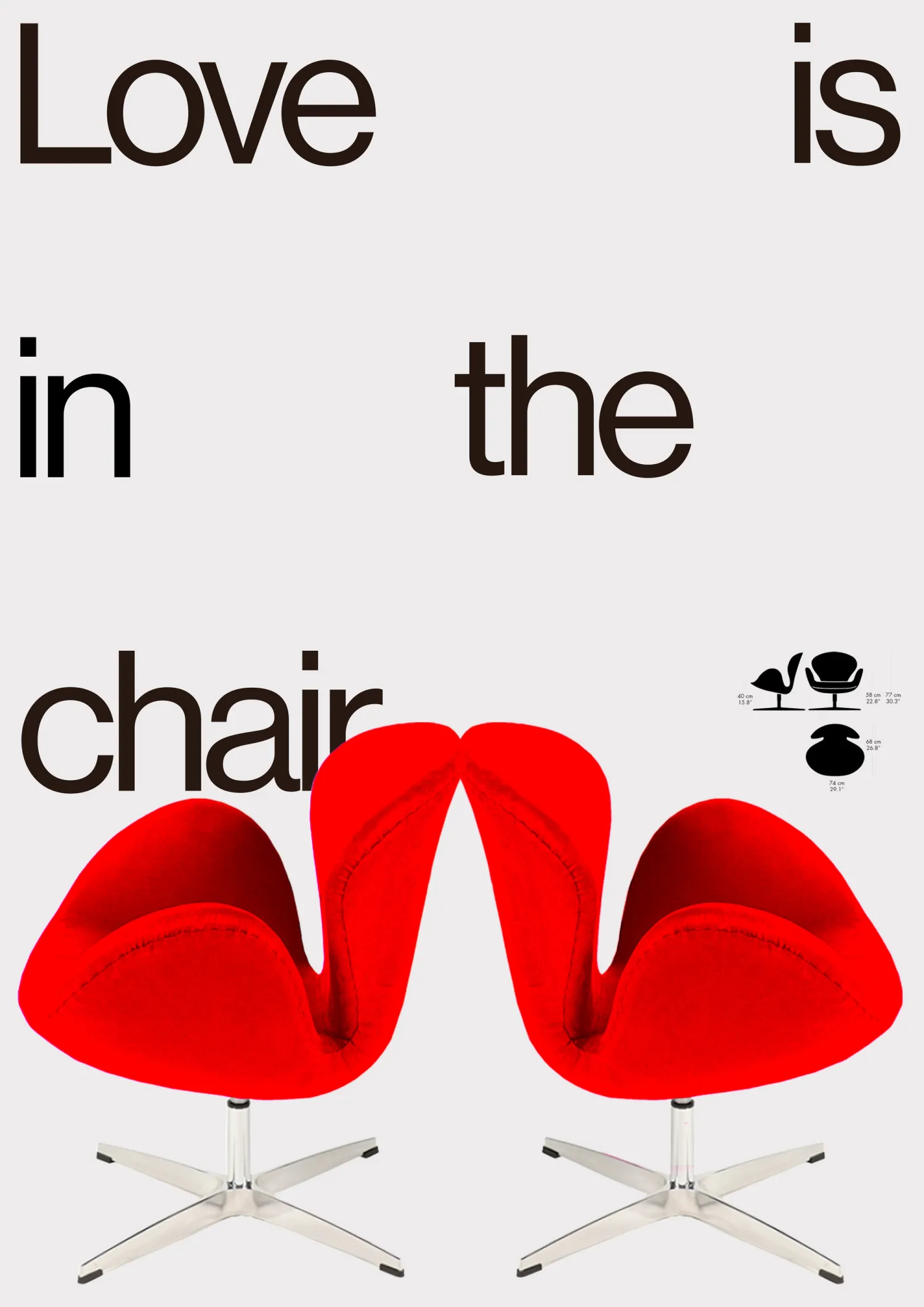 Love is in the chair