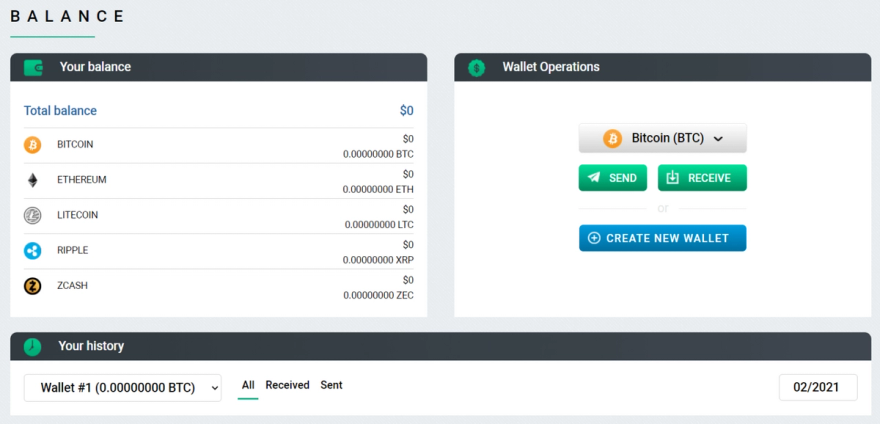 Exocrow Wallet