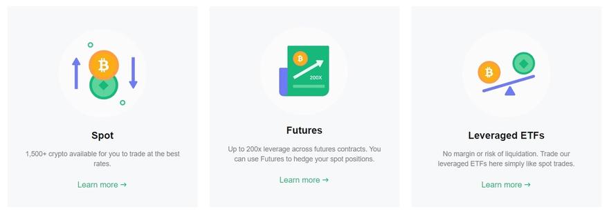 MEXC Review 2023: Is It Safe Or Scam? 2 Selection of markets on MEXC