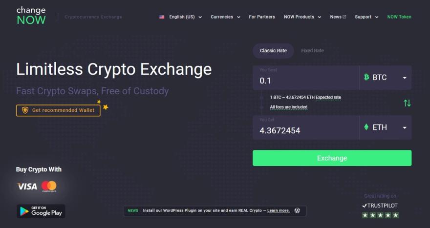 fiat-to-crypto exchange register