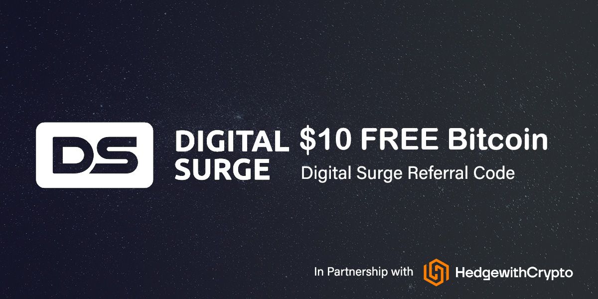Digital Surge Referral Code - How To Claim $10 FREE Bitcoin