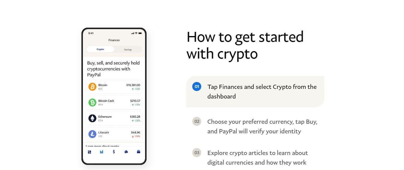 Buying Bitcoin directly on the PayPal application