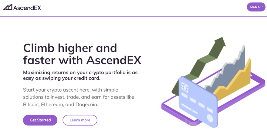 Ascendex website