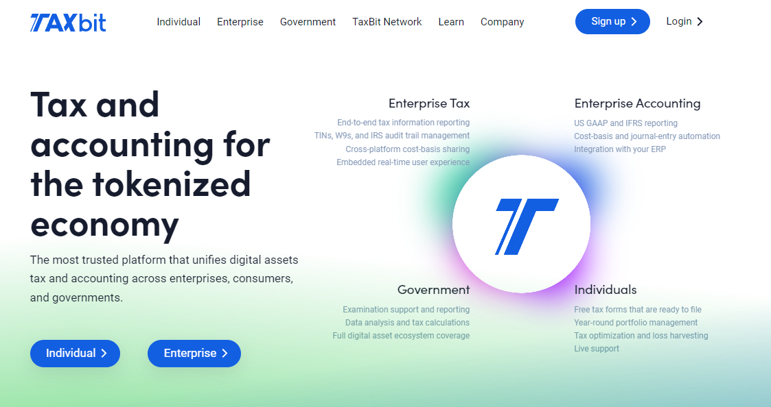 Taxbit website