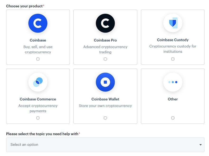 coinbase customer support