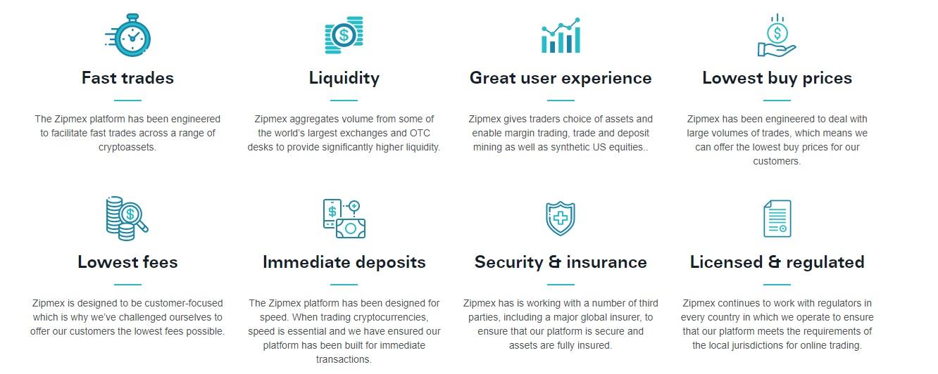 zipmex features