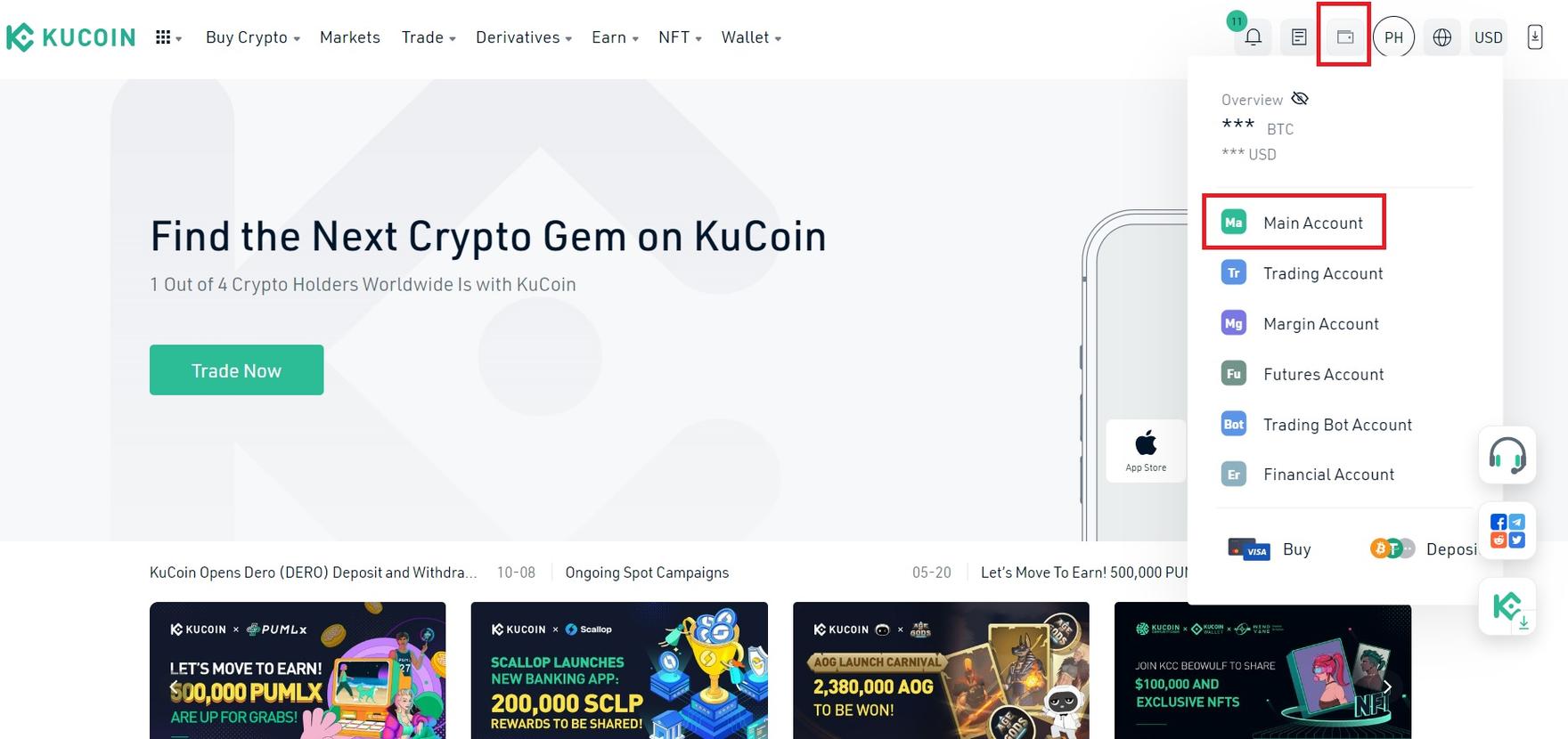 kucoin expensice withdraw