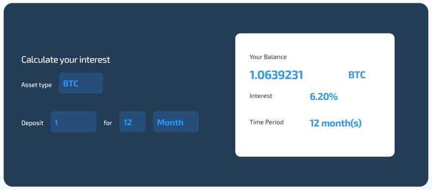 Hodlnaut bitcoin interest