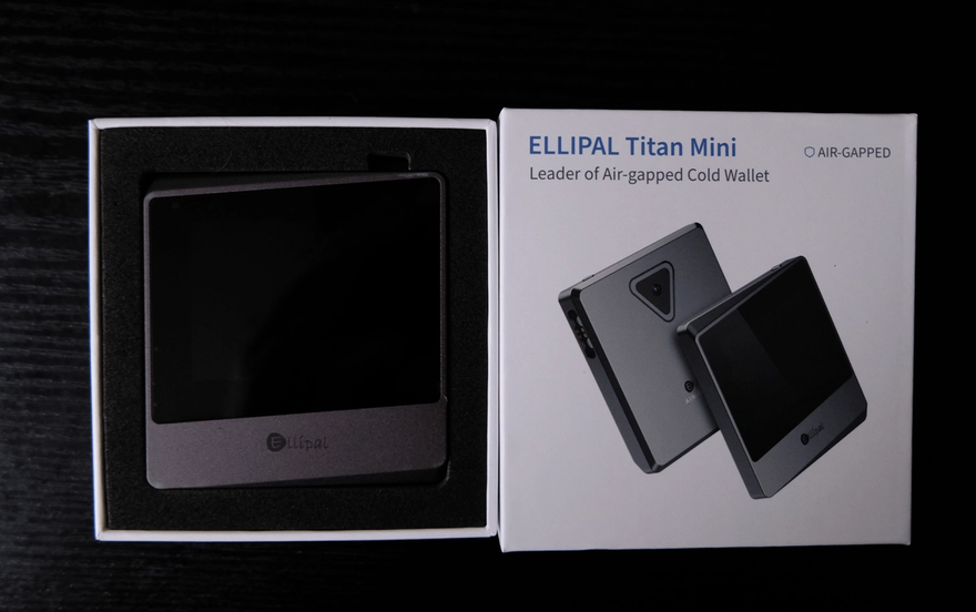 ellipal wallet in box