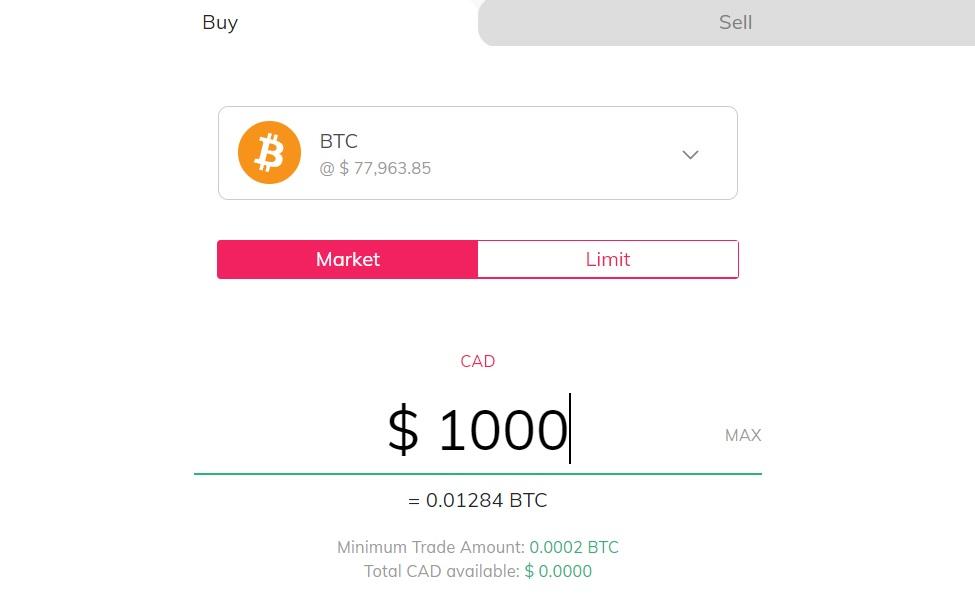 Coinberry buying bitcoin