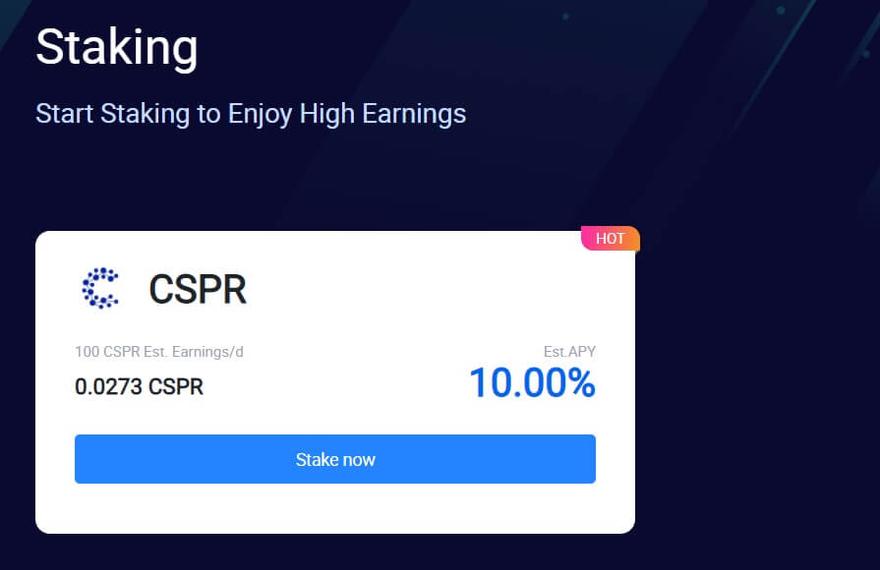 Huobi Staking