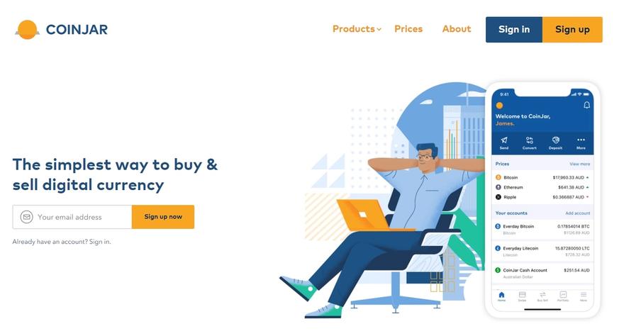 coinjar website